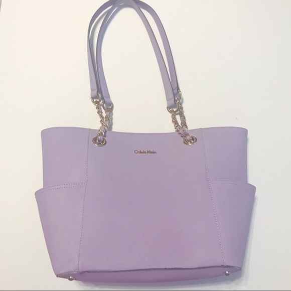 calvin klein lavender purse